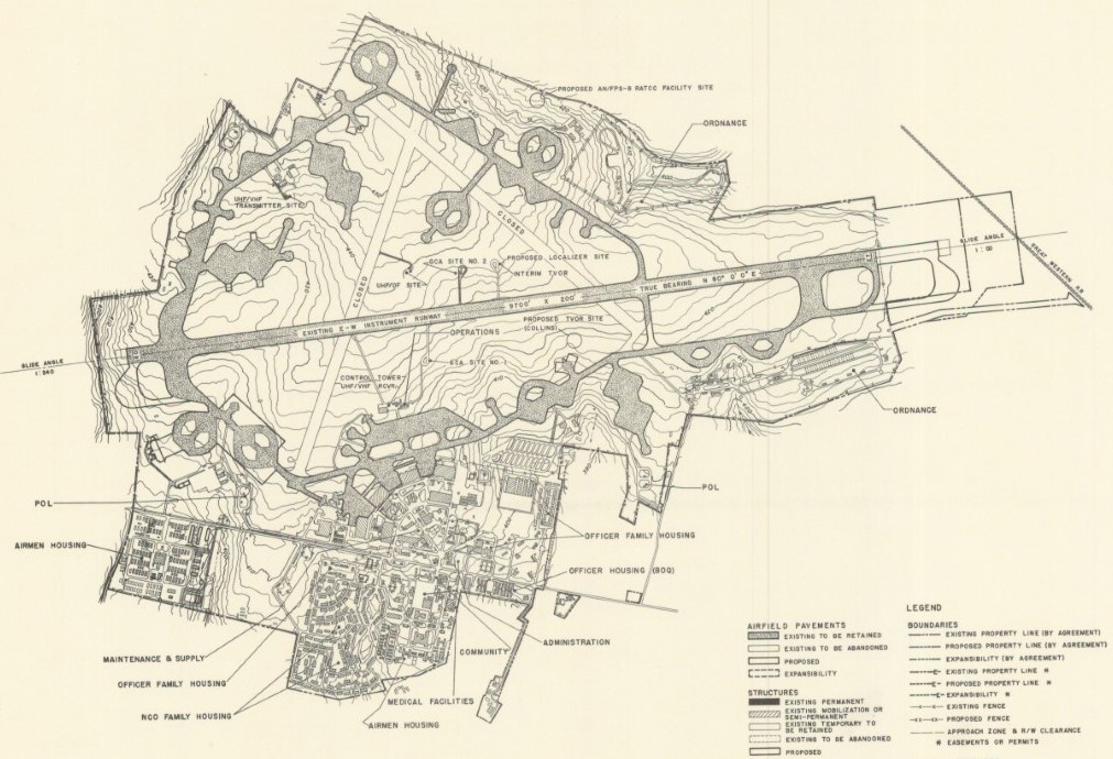 Raf Upper Heyford Map History Gallery – Upper Heyford Heritage